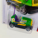 2014 Hot Wheels HW Race Bump Around verde 5SP