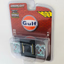 2022 Greenlight GULF Limited Edition Series 1 Double Scissor Lifts Elevadores Tijera para Autos