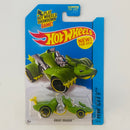 2014 Hot Wheels HW City Knight Draggin verde OH5 Primera Edición