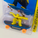 2014 Hot Wheels HW Off-Road Skate Punk azul 5SP base ZAMAC