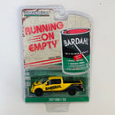 2019 Greenlight Running on Empty Bardahl 2017 Ford F-150 amarillo Llantas de Goma