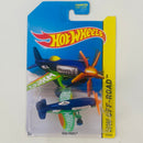 2014 Hot Wheels HW Off-Road Mad Propz azul metálico 5SP