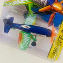 2014 Hot Wheels HW Off-Road Mad Propz azul metálico 5SP