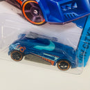 2014 Hot Wheels HW City Turbo Turret azul OH5