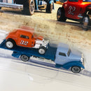 2021 Hot Wheels Car Culture Team Transport 32 Ford y camión Speed Waze Llantas de Goma RR base ZAMAC