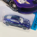 2014 Hot Wheels HW City Hyundai Genesis Coupe morado metálico J5