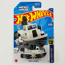 2022 Hot Wheels HW Screen Time Mickey Mouse Disney Steamboat blanco