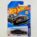 2025 Hot Wheels Wild Widebody BMW 635 CSi negro metálico L4 Primera Edición