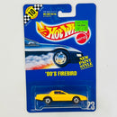 1991 Hot Wheels Speed Points 80s Pontiac Firebird 23 amarillo BW
