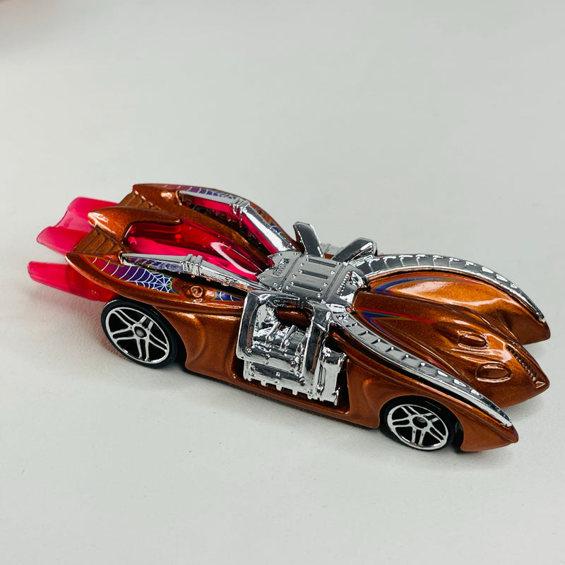 2003 Hot Wheels Arachnorod 120 naranja PR5 - Loose