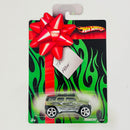 2007 Hot Wheels Walmart Exclusive Happy Birthday Gift Card Rockster verde con flamas Llantas de Goma RR
