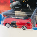 2022 Hot Wheels Premium Batman Haulin Gas rojo Llantas de Goma RR base ZAMAC