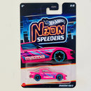 2025 Hot Wheels Walmart Exclusive Neon Speeders Mazda RX-7 rosado neón NS6