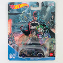 2022 Hot Wheels Premium Batman MBX Van gris Llantas de Goma RR