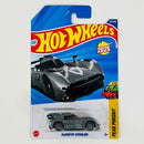 2025 Hot Wheels Peak Pursuit McMurtry Speirling gris metálico 10SP Primera Edición