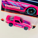 2025 Hot Wheels Walmart Exclusive Neon Speeders Mazda RX-7 rosado neón NS6