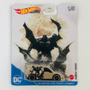 2022 Hot Wheels Premium Batman 09 Custom Ford Transit Connect beige Llantas de Goma RR