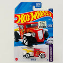 2025 Hot Wheels Factory Sealed HW Designed By Gotta Go rojo 5SP