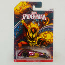 2014 Hot Wheels Walmart Exclusive Marvel Spider-Man Hammered Coupe granate OH5