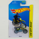 2014 Hot Wheels HW Off-Road HW450F morado oscuro ORMC base ZAMAC