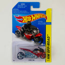 2014 Hot Wheels HW Off-Road Street Noz rojo MC3 base ZAMAC