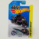 2014 Hot Wheels HW Off-Road Street Noz negro MC3 base ZAMAC