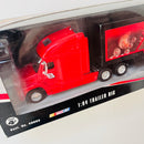 2006 Hasbro Winners Circle NASCAR Dale Earnhardt Jr 8 Trailer Rig Camión rojo Llantas de Goma