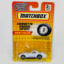 1992 Matchbox Chevrolet Corvette Grand Sport 2 blanco