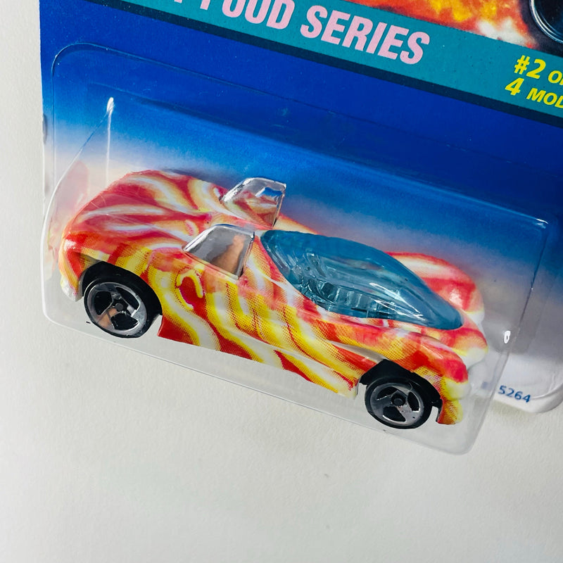 1996 Hot Wheels Fast Food Series Power Pipes blanco 3SP