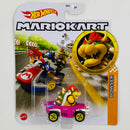 2021 Hot Wheels Mario Kart Bowser Badwagon rosado MK Base Metal