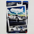 2025 Hot Wheels Silver Series National Icons Ford GT40 blanco MM5