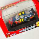 2008 Hasbro Winners Circle NASCAR 1:87 Jeff Gordon 24 DuPont Pepsi Chevrolet Impala SS azul con flamas Llantas Goodyear