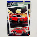 2025 Hot Wheels Silver Series National Icons 67 Porsche 911 R rojo C5