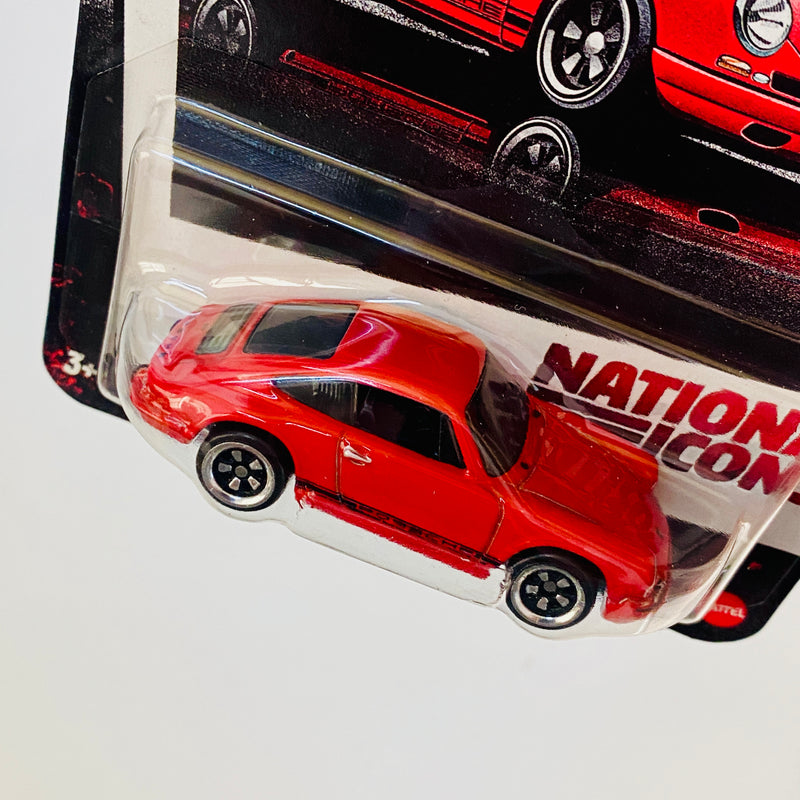 2025 Hot Wheels Silver Series National Icons 67 Porsche 911 R rojo C5