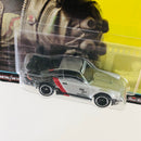 2022 Hot Wheels Premium Entertainment Cyberpunk 2077 Keanu Reeves Porsche 911 Turbo (930) plata metálico Llantas de Goma RR