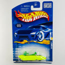 2001 Hot Wheels Outsider 222 amarillo fluorescente LW base ZAMAC