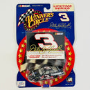 2001 Hasbro Winners Circle NASCAR Lifetime Series Dale Earnhardt 3 Goodwrench Chevrolet Monte Carlo negro Llantas Goodyear