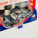 2001 Hasbro Winners Circle NASCAR Lifetime Series Dale Earnhardt 3 Goodwrench Chevrolet Monte Carlo negro Llantas Goodyear