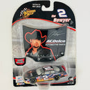 2006 Hasbro Winners Circle NASCAR Clint Bowyer 2 Chris Cagle ACDelco Chevrolet Monte Carlo negro Llantas Goodyear con Capó Magnético