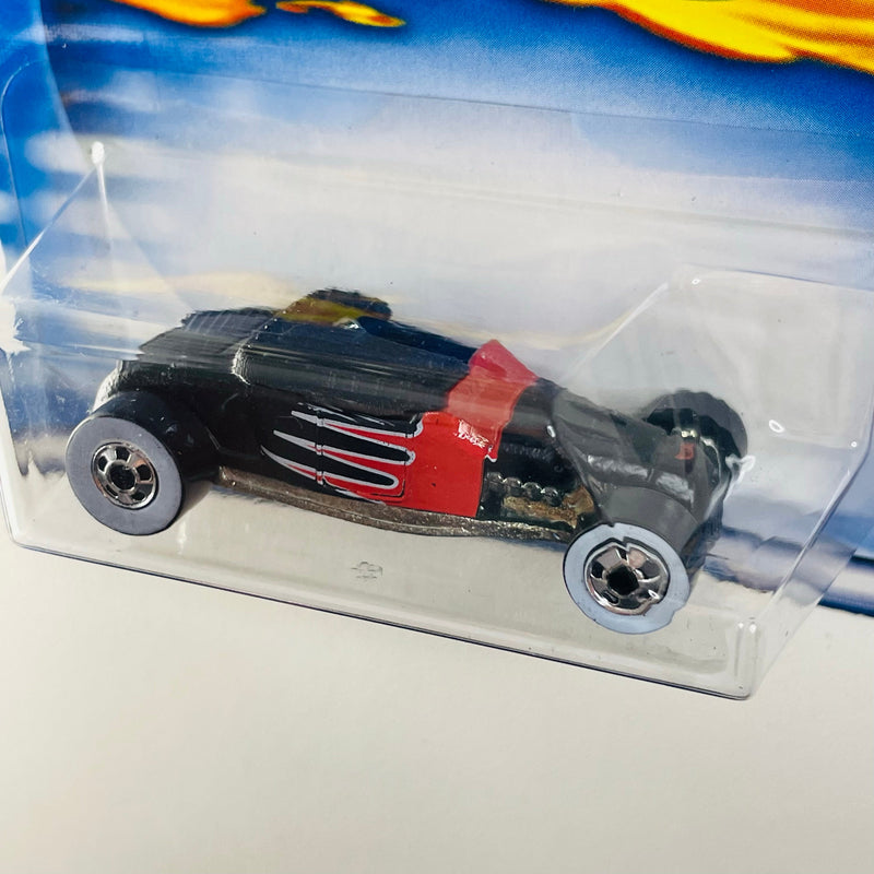 2001 Hot Wheels Rat Rods 1927 Ford Track T 057 negro WW base ZAMAC