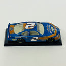 2006 Hasbro Winners Circle NASCAR Rusty Wallace 2 Rusty's 700th Start Dodge Charger azul Llantas Goodyear - Loose/Suelto