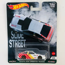 2021 Hot Wheels Premium Car Culture Slide Street Toyota AE86 Sprinter Trueno blanco Llantas de Goma RR