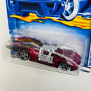 2000 Hot Wheels First Editions Arachnorod 094 rojo metálico PR5