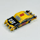 2002 Press Pass NASCAR Punch Out Kit Armable Ward Burton 22 Caterpillar CAT Pontiac Grand Prix amarillo Llantas Goodyear