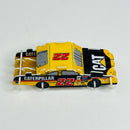 2002 Press Pass NASCAR Punch Out Kit Armable Ward Burton 22 Caterpillar CAT Pontiac Grand Prix amarillo Llantas Goodyear