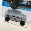 2024 Hot Wheels HW First Response Hummer Humvee gris 6SP