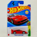 2025 Hot Wheels HW Exotics Ferrari F40 Competizione rojo 5SP Primera Edición