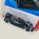 2025 Hot Wheels Track Aces Formula 1 Mercedes AMG Petronas Formula One Team negro AD Primera Edición