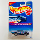1995 Hot Wheels Steel Stamp Series 57 Chevy azul metálico 5SP