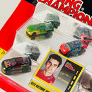 1997 Racing Champions NASCAR 1:144 Set de 5 - Chad Little 97 John Deere, Jeff Gordon 24 DuPont, Robby Gordon 40 Team Sabco, Ernie Irvan 28 Havoline, Brett Bodine 11 Close Call